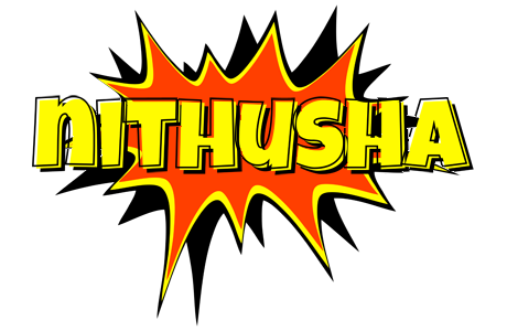 Nithusha bazinga logo