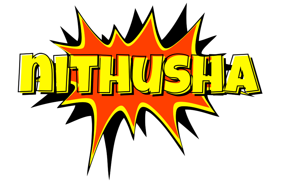 Nithusha bazinga logo