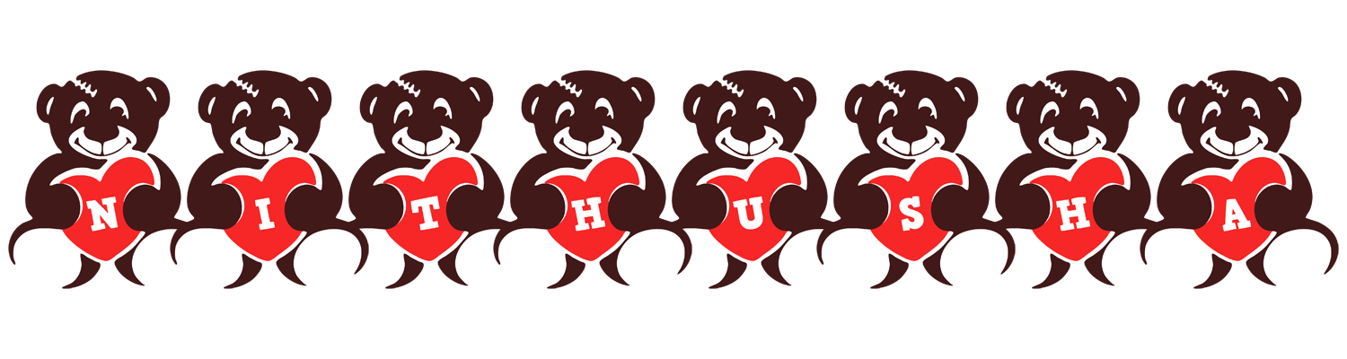 Nithusha bear logo