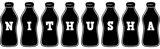 Nithusha bottle logo