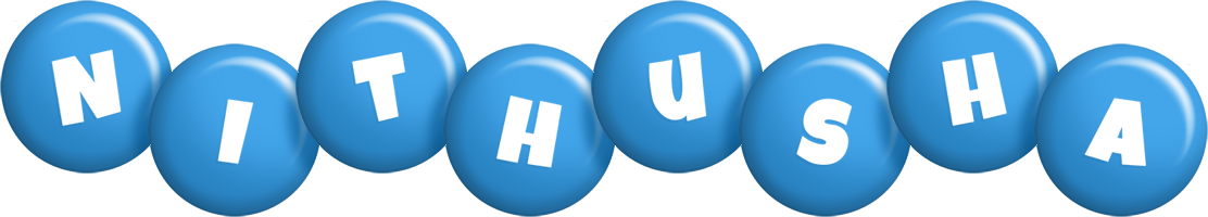 Nithusha candy-blue logo