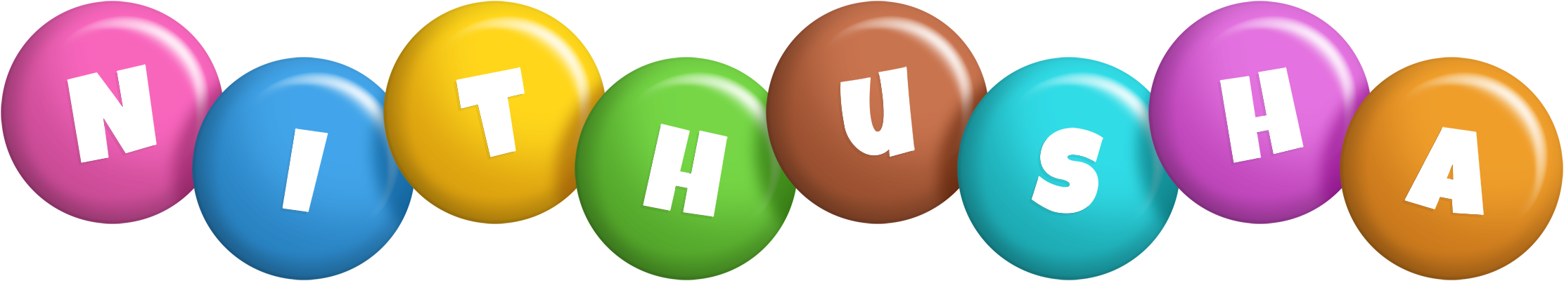 Nithusha candy logo