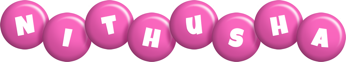 Nithusha candy-pink logo