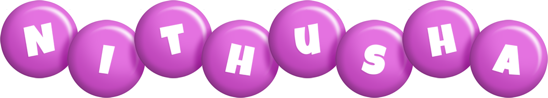 Nithusha candy-purple logo