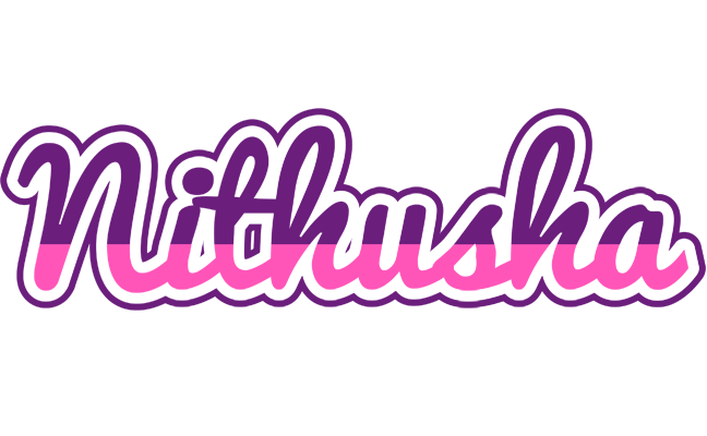 Nithusha cheerful logo