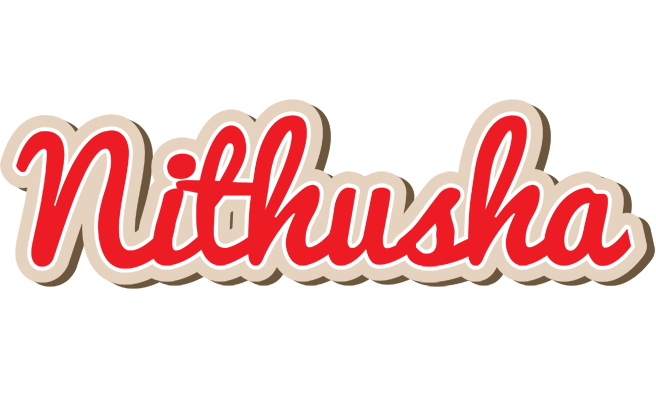 Nithusha chocolate logo