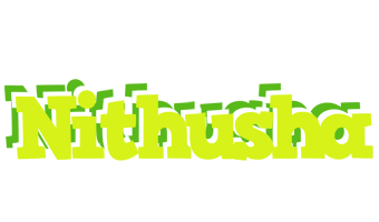 Nithusha citrus logo