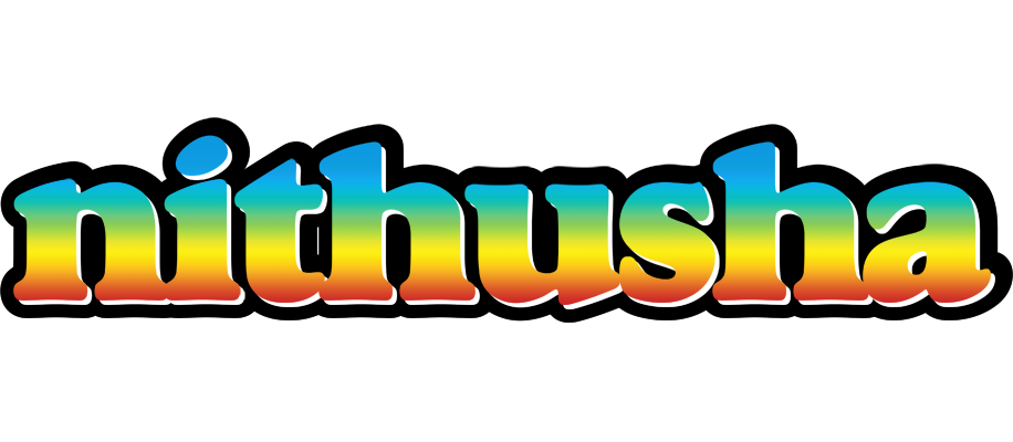 Nithusha color logo