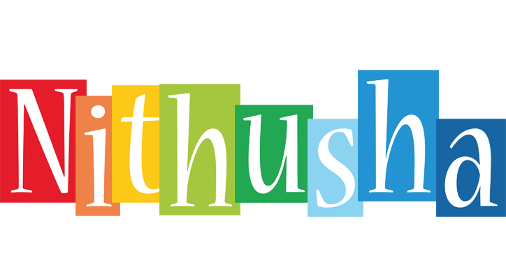 Nithusha colors logo