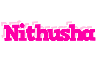 Nithusha dancing logo