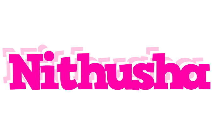 Nithusha dancing logo
