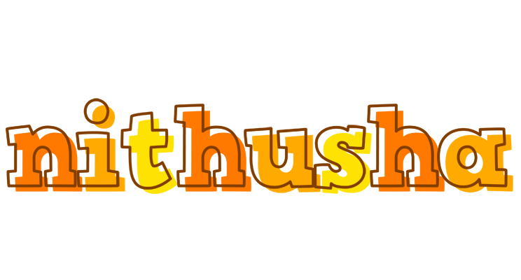 Nithusha desert logo
