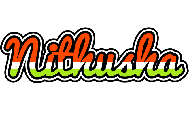 Nithusha exotic logo