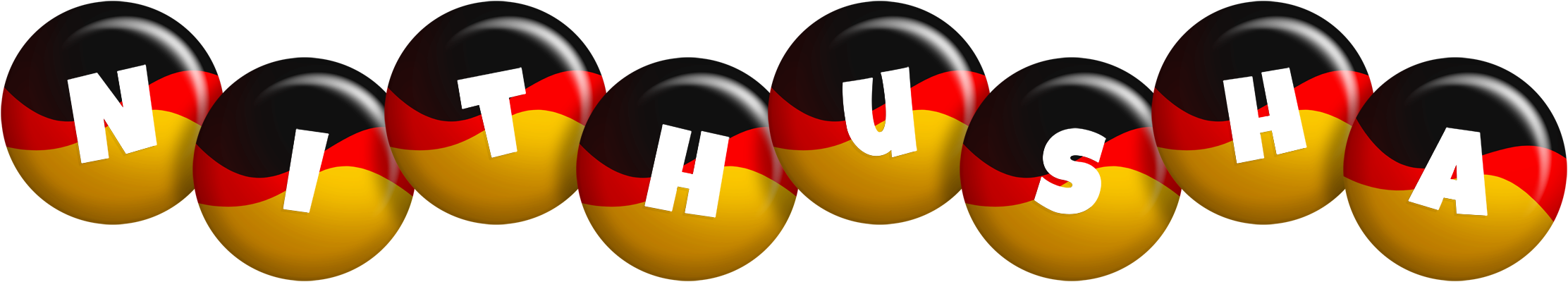 Nithusha german logo