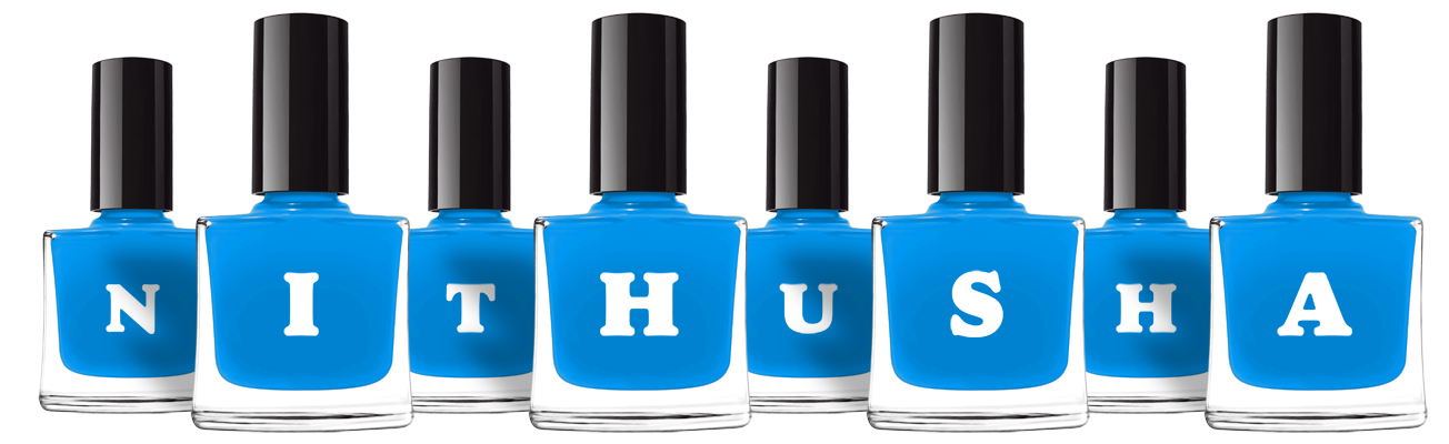 Nithusha glossy logo