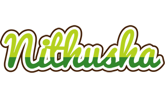 Nithusha golfing logo