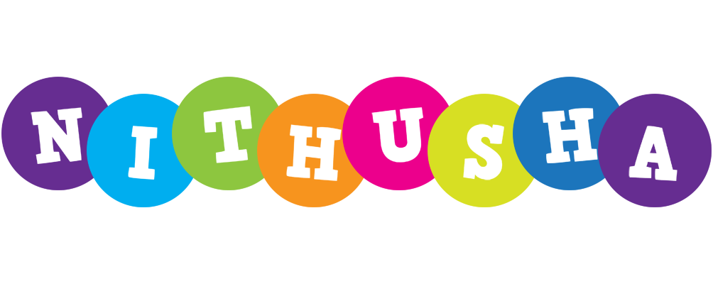 Nithusha happy logo