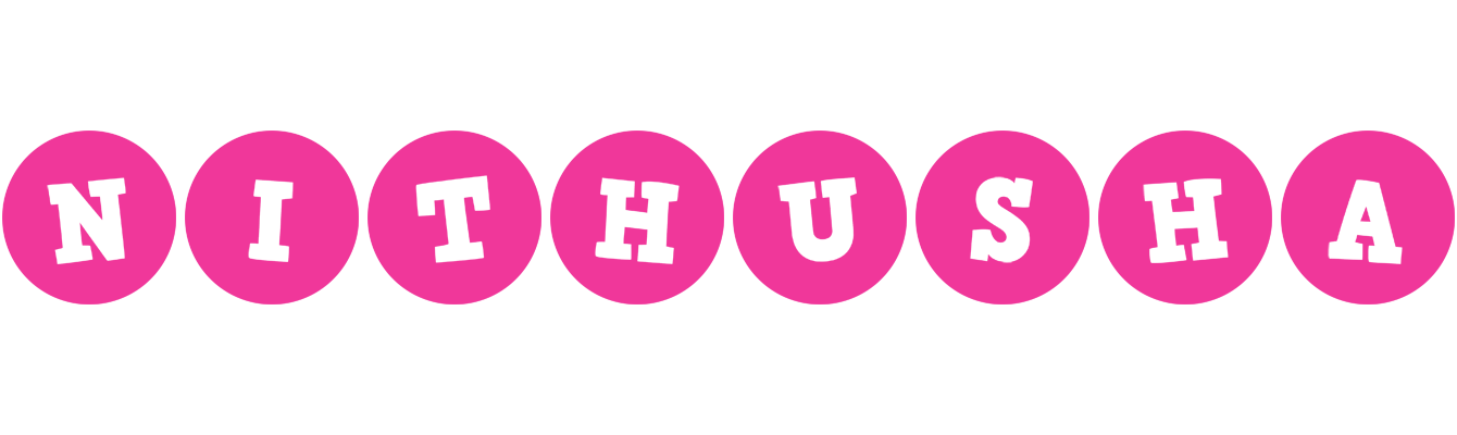 Nithusha poker logo