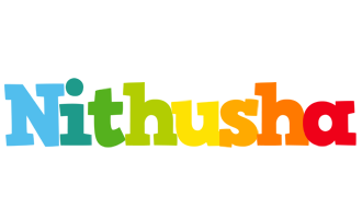 Nithusha rainbows logo