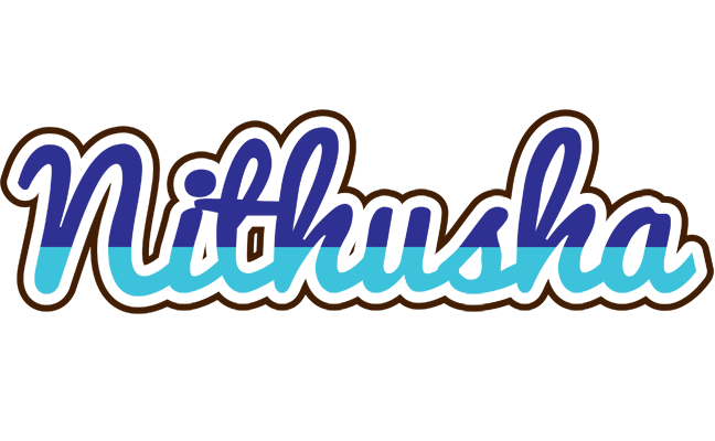 Nithusha raining logo