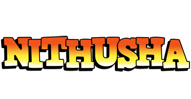 Nithusha sunset logo