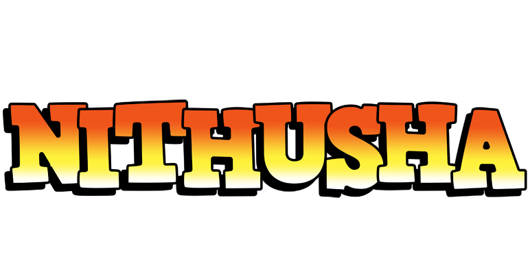 Nithusha sunset logo