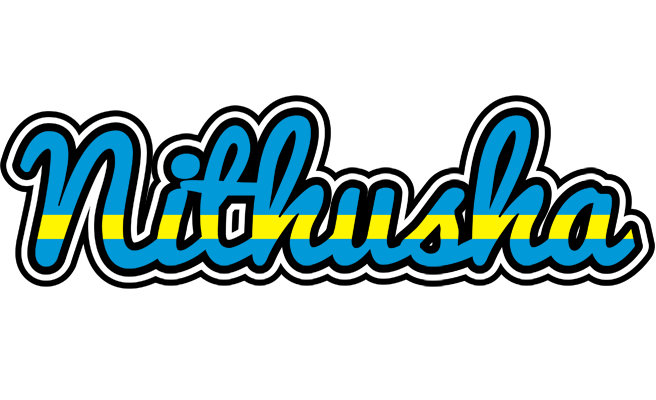 Nithusha sweden logo