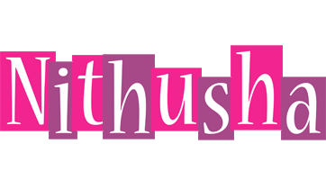 Nithusha whine logo