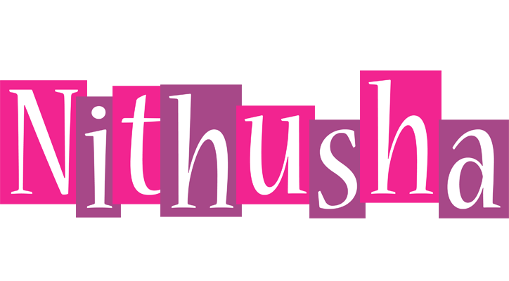 Nithusha whine logo