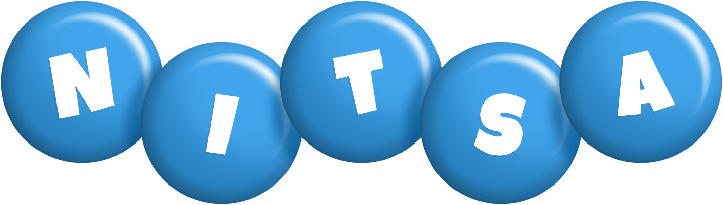 Nitsa candy-blue logo