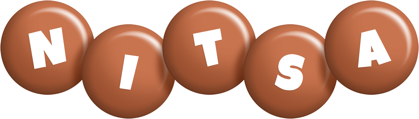 Nitsa candy-brown logo