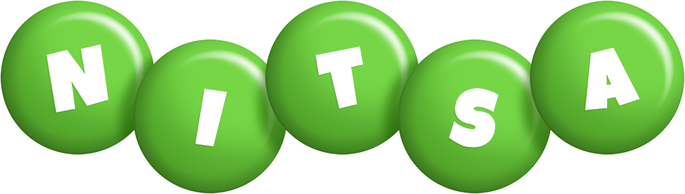 Nitsa candy-green logo