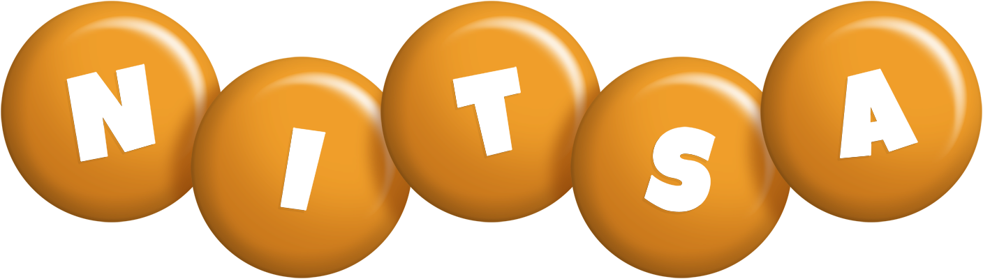 Nitsa candy-orange logo