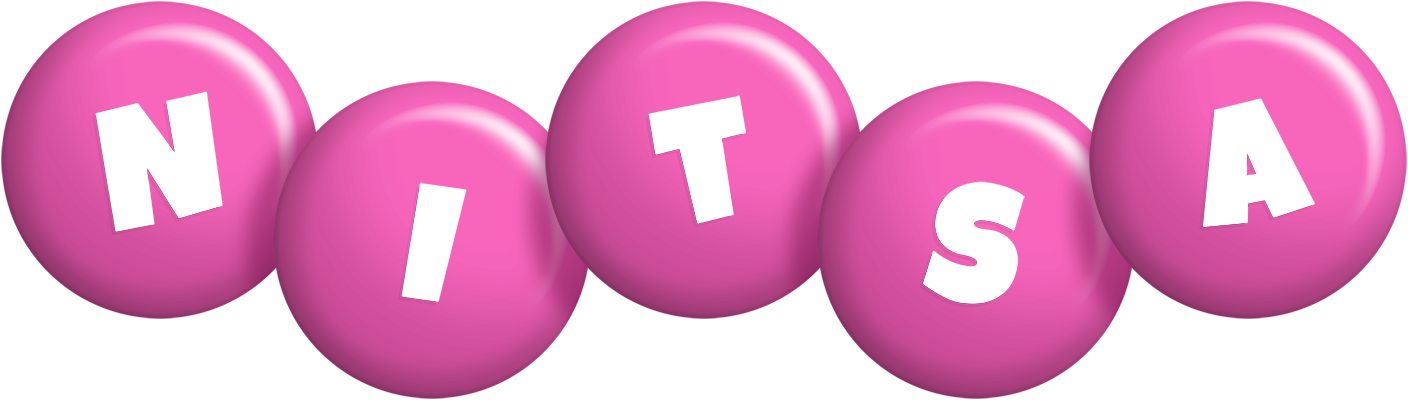 Nitsa candy-pink logo