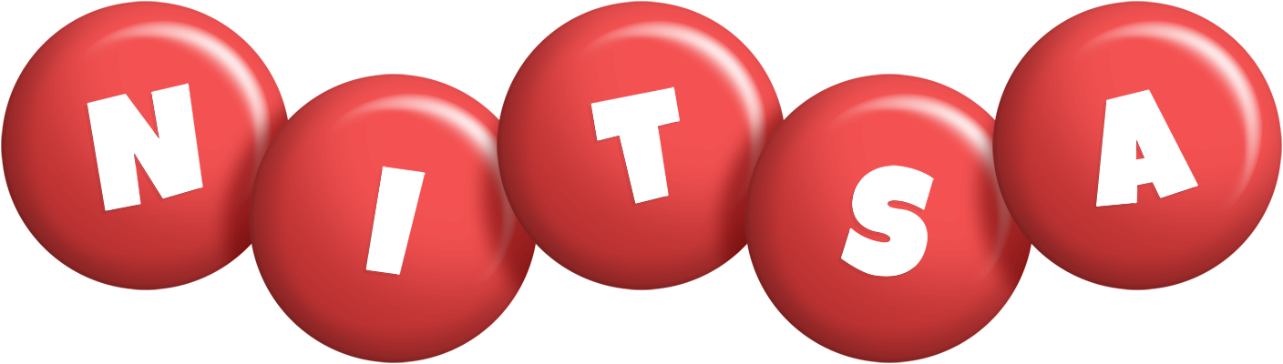 Nitsa candy-red logo