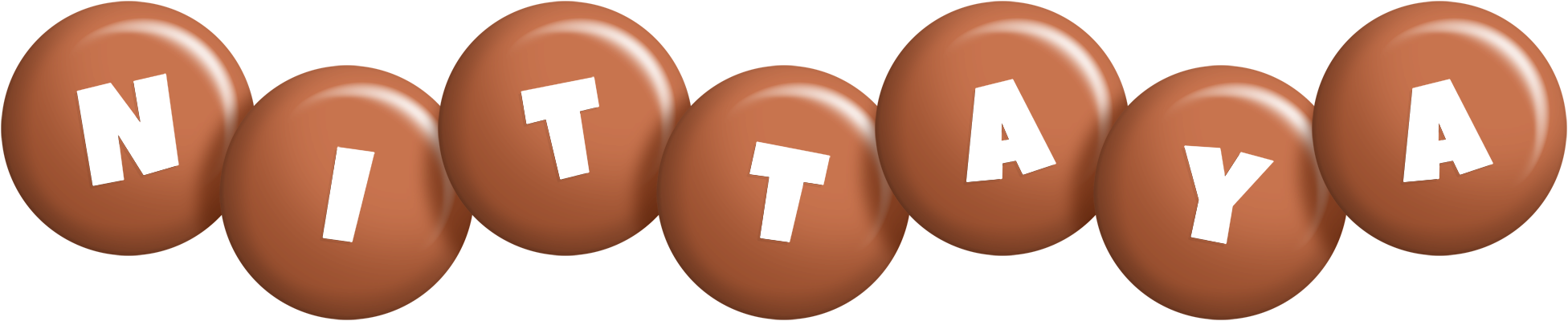 Nittaya candy-brown logo