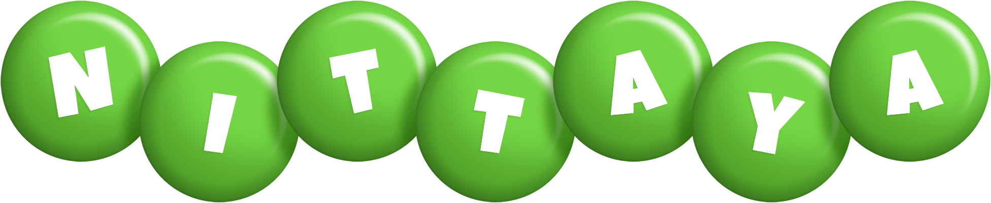 Nittaya candy-green logo