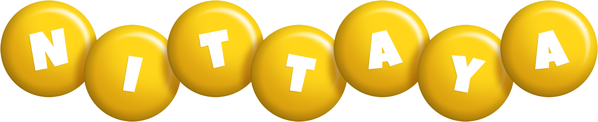 Nittaya candy-yellow logo
