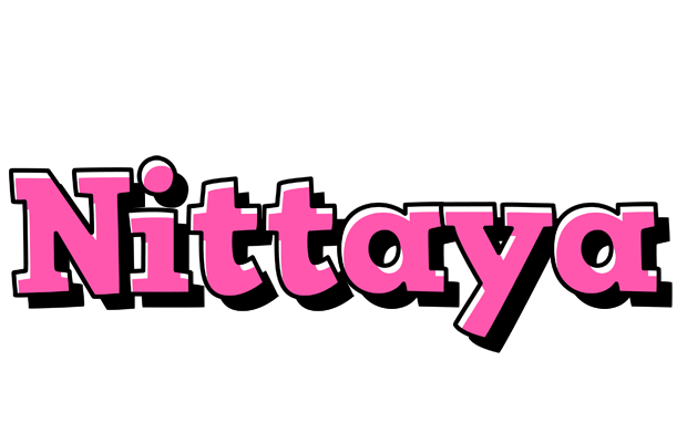 Nittaya girlish logo