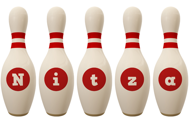 Nitza bowling-pin logo