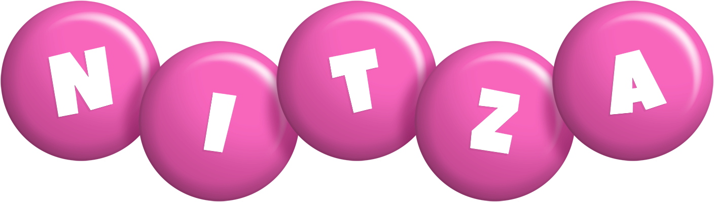 Nitza candy-pink logo