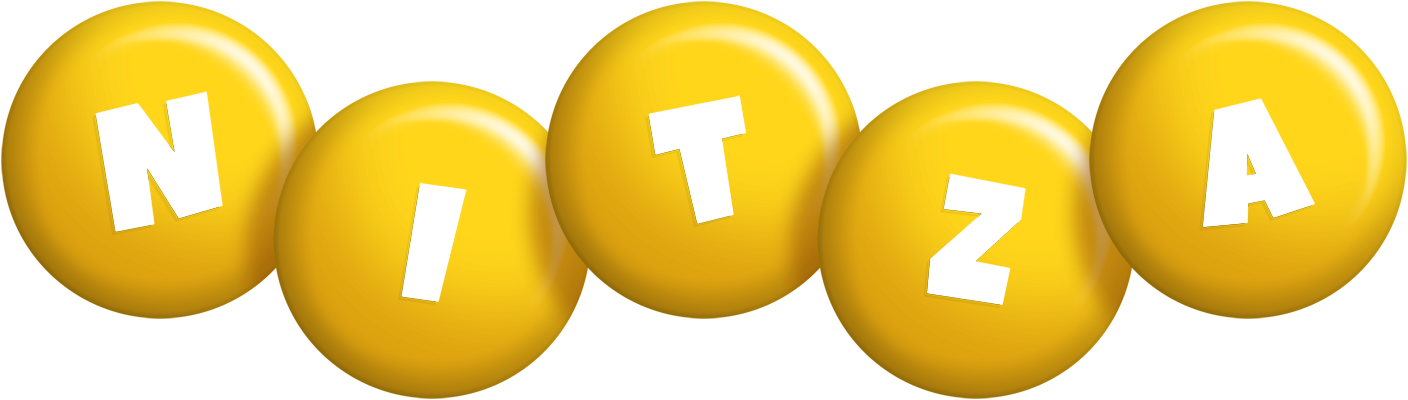 Nitza candy-yellow logo