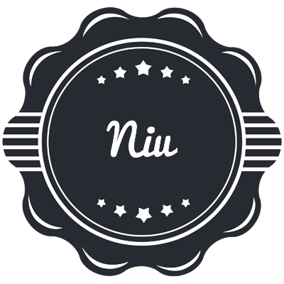 Niu badge logo