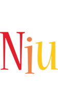 Niu birthday logo