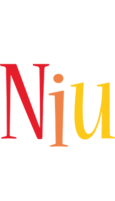 Niu birthday logo