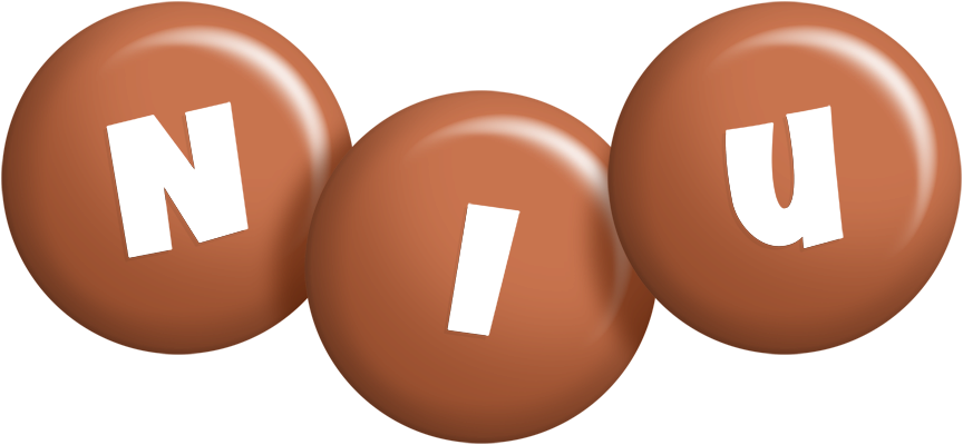 Niu candy-brown logo