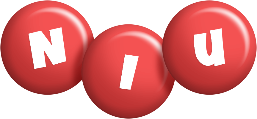 Niu candy-red logo