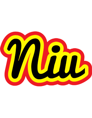 Niu flaming logo