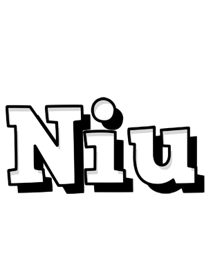 Niu snowing logo