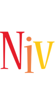 Niv birthday logo